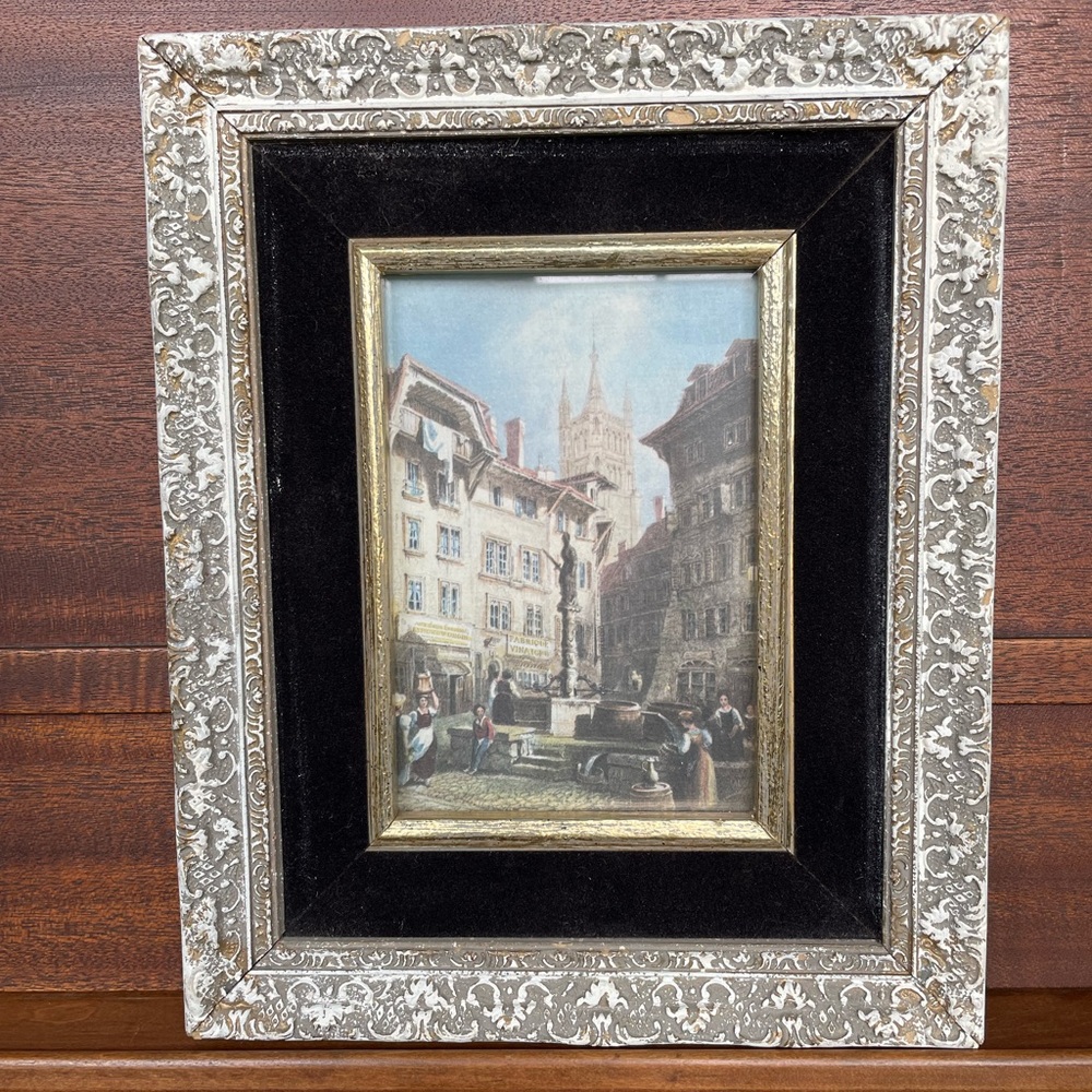 Vintage lithograph Wall Art
